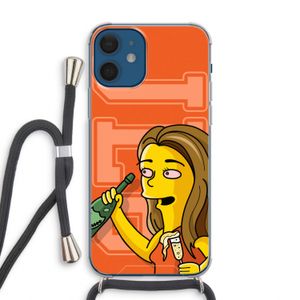 Jamie Lee Simpson: iPhone 12 Transparant Hoesje met koord