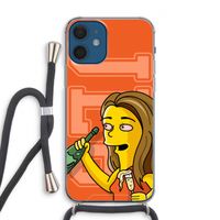 Jamie Lee Simpson: iPhone 12 Transparant Hoesje met koord