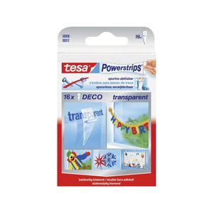 32x Tesa Powerstrips Deco feestartikelen