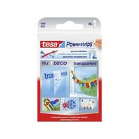 32x Tesa Powerstrips Deco feestartikelen - thumbnail