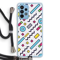 8-bit N°8: Samsung Galaxy A52 Transparant Hoesje met koord