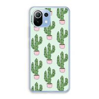 Cactus Lover: Xiaomi Mi 11 Lite Transparant Hoesje