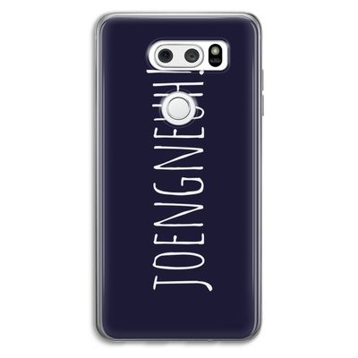 Joengneuh!: LG V30 Transparant Hoesje