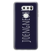 Joengneuh!: LG V30 Transparant Hoesje