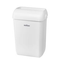Afvalbak Satino open inworp 43 liter wit 332570