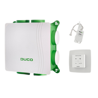 DucoBox Silent All-In-One RH & BD - vocht boxsensor + bedieningsschakelaar RF batterij - thumbnail