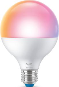 WiZ 08720169072275 LED-lamp Energielabel F (A - G) E27 Globe 11 W = 75 W Warmwit tot koudwit (Ø x h) 95 mm x 139 mm Besturing via App 1 stuk(s)