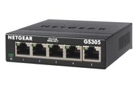 NETGEAR GS305 Unmanaged L2 Gigabit Ethernet (10/100/1000) Zwart - thumbnail