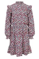LOOXS Little Zomer jurk meisjes jersy crinkle - AOP bloemen multi LOOXS Little Zomer jurk meisjes jersy crinkle - AOP bloemen multi