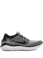 Nike baskets Free RN Flyknit 2018 - Blanc - thumbnail