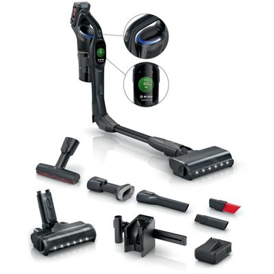 Bosch BXS1041BQC Unlimited 10 Steelstofzuiger zonder zak Zwart