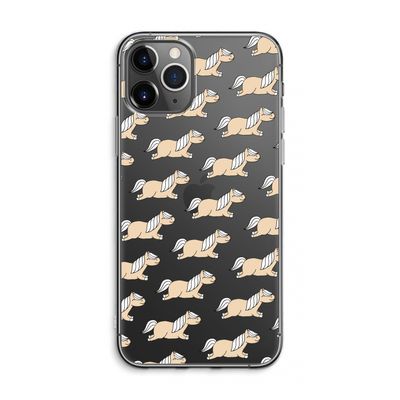 Ponys: iPhone 11 Pro Max Transparant Hoesje