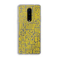 Majorelle Blue Print: OnePlus 8 Transparant Hoesje