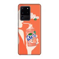Peach please!: Volledig geprint Samsung Galaxy S20 Ultra Hoesje