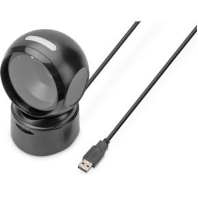 Digitus DA-81005 barcode-lezer Barcodelezer barcodemodule 1D/2D CMOS Zwart