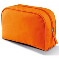 Kimood grote Toilettas / Make-up etui - oranje - 28 x 18 x 9 cm - Reis etui - Schooletui Kimood grote Toilettas / Make-up etui - oranje - 28 x 18 x 9 cm - Reis etui - Schooletui