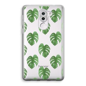 Monstera leaves: Honor 6X Transparant Hoesje