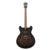 Ibanez AS53 Artcore Transparent Black Flat semi-akoestische gitaar