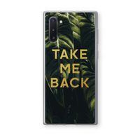 Take me back: Samsung Galaxy Note 10 Transparant Hoesje