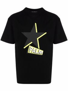 Palm Angels t-shirt Rockstar à logo imprimé - Noir