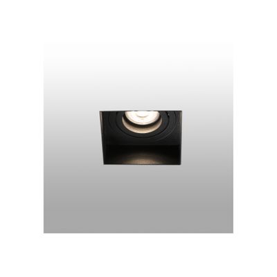 Led Spot zwart verstelbaar 100-240V IP20 lengte 82x82x55mm HYDE Trimless Faro