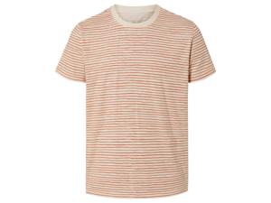 LIVERGY T-shirt (S (44/46), Wit/rood)