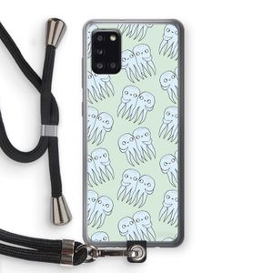 Octopussen: Samsung Galaxy A31 Transparant Hoesje met koord