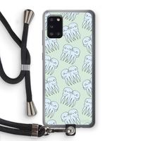 Octopussen: Samsung Galaxy A31 Transparant Hoesje met koord