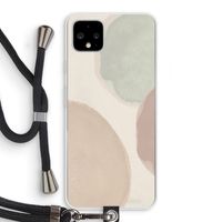 Geo #8: Pixel 4 XL Transparant Hoesje met koord