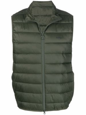 Barbour gilet matelassé à logo - Vert