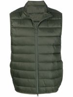 Barbour gilet matelassé à logo - Vert