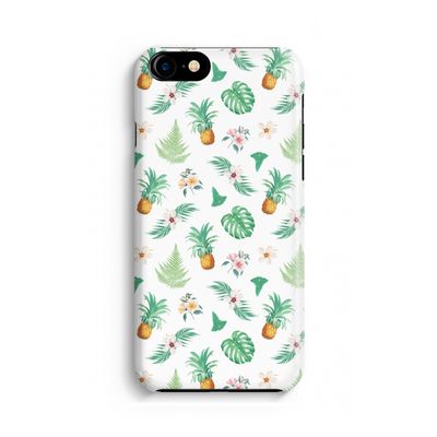Ananas bladeren: Volledig geprint iPhone SE 2020 Hoesje