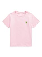 POLO RALPH LAUREN KIDS t-shirt à logo Polo Pony brodé - Rose