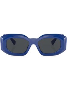 Versace Eyewear lunettes de soleil à monture géométrique - Bleu