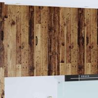 Keukenkast aan de muur Oud Hout 50 x 31 x 100 cm Bewerkt hout Keukenkast aan de muur Oud Hout 50 x 31 x 100 cm Bewerkt hout
