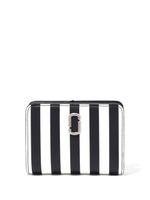 Marc Jacobs mini portefeuille The Stripe Compact - Noir