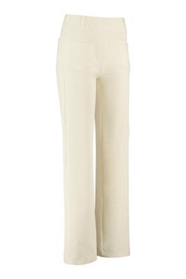 Janne structure trousers - off white - 07067