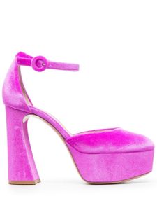 Gianvito Rossi escarpins en daim 120 mm - Rose