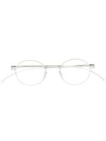 Mykita lunettes de vue à monture ronde - Argent