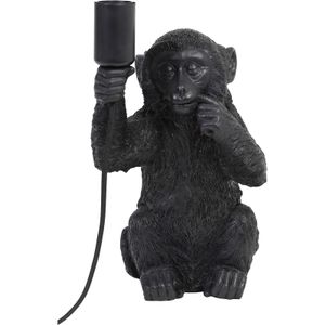 Tafellamp Monkey zwart