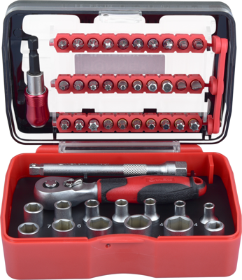 Connex Bits-/Dopsleutelset 46Dlg Box - COXB973946