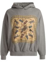 Bally hoodie en coton à imprimé graphique - Gris