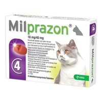 Krka Milprazon ontwormingstabletten kat - thumbnail