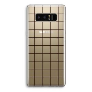Rooster: Samsung Galaxy Note 8 Transparant Hoesje