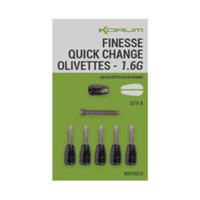 Korum Quick-Change Olivettes Finesse 1,6 gr 6st. - thumbnail