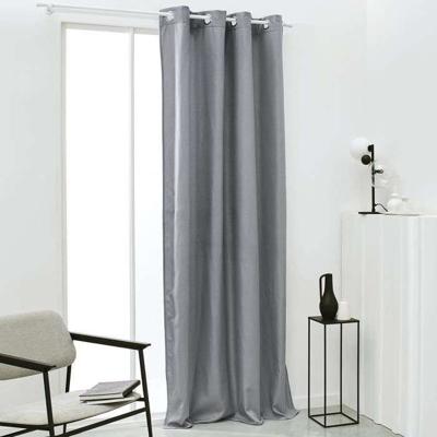 TODAY Essential Uni Thermisch Isolerend Gordijn - 140 x 240 cm - Staal