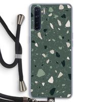 Terrazzo N°19: Oppo A91 Transparant Hoesje met koord