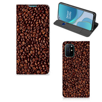 OnePlus 8T Flip Style Cover Koffiebonen - thumbnail