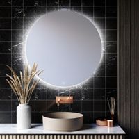 Hotbath Cobber Spiegel 80cm inclusief verlichting en spiegelverwarming MC080 - thumbnail
