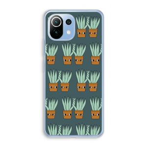 Sansevieria: Xiaomi Mi 11 Lite Transparant Hoesje